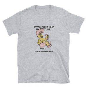 1 800 Eat Shit Troll Doll Short-Sleeve Unisex T-Shirt