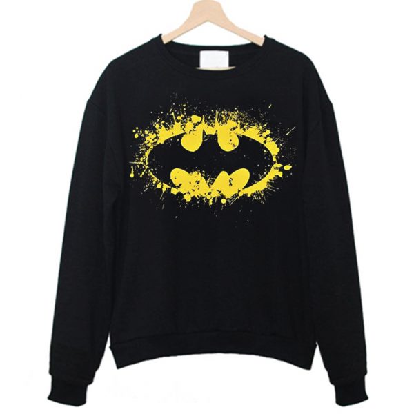 Batman Splash Logos Sweatshirt