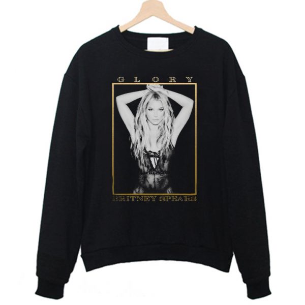 Britney Spears Glory gold cover Sweatshirt