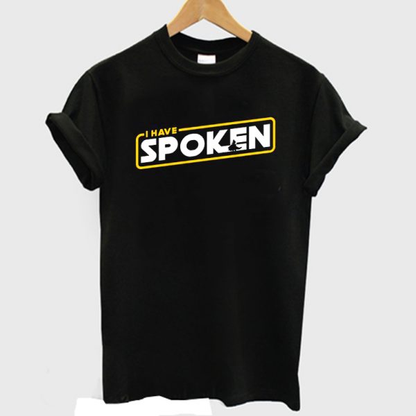 I Have Spoken The Mandalorian Star Wars T-shirt