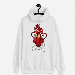 Rooster Hen Chicken Funny Hoodie