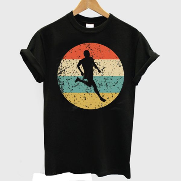 Vintage colorfull Runner T-shirt