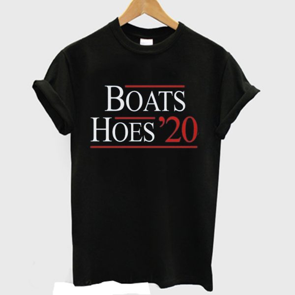 Boats & Hoes 2020 Vote for USA T-Shirt
