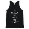 I Really Do Care And I Vote Tanktop