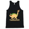 Tacosaurus Funny Dinosaurus Taco Tanktop