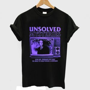 Unsolved Robert Stack T-Shirt