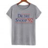 Vote for Dr. Dre & Snoop 1992 for President T-Shirt