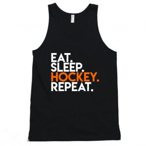 Eat Sleep Hockey Repeat Tanktop