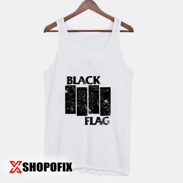 Black Flag American punk rock band Tanktop