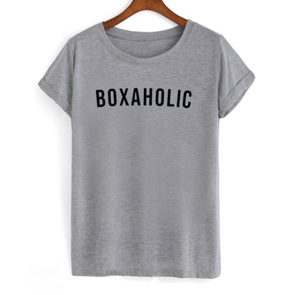 Boxaholic Boxing T-shirt