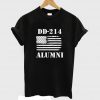 DD 214 Alumni US Veteran T-shirt
