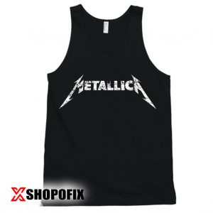 METALLICA heavy metal band Logo Tanktop