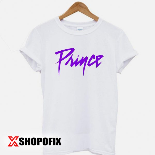 PRINCE Purple LogosT-shirt