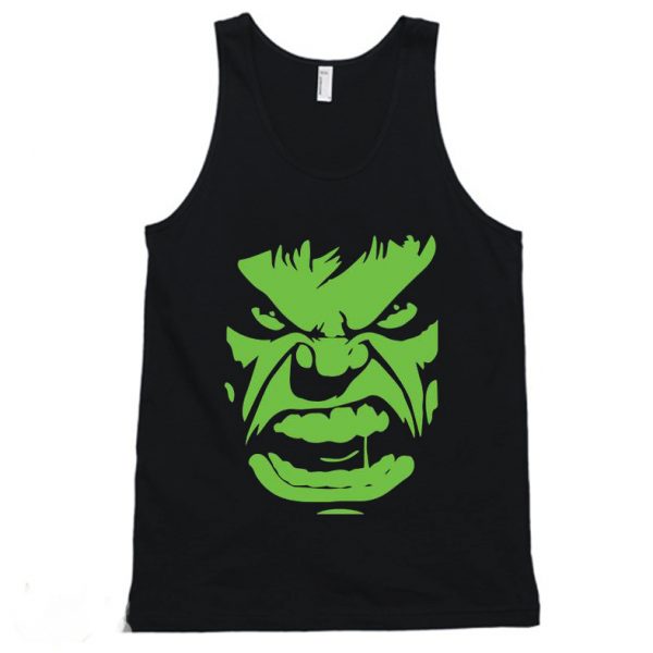 Angry Hulk Face Tanktop