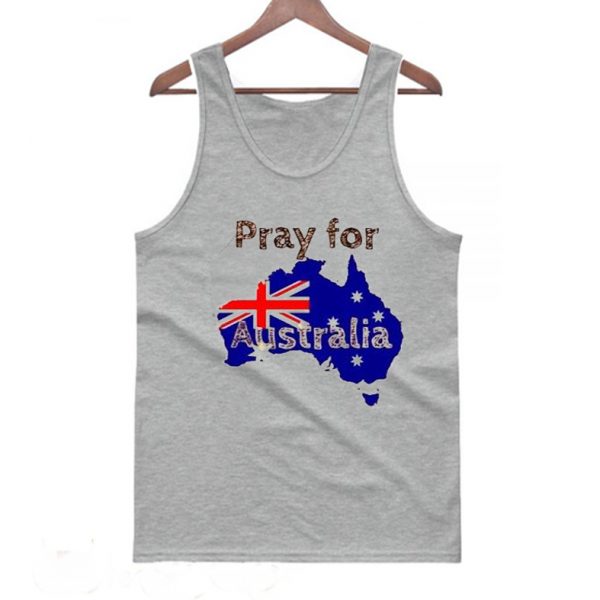 Pray For Australia Rain For Australia Animal Tanktop