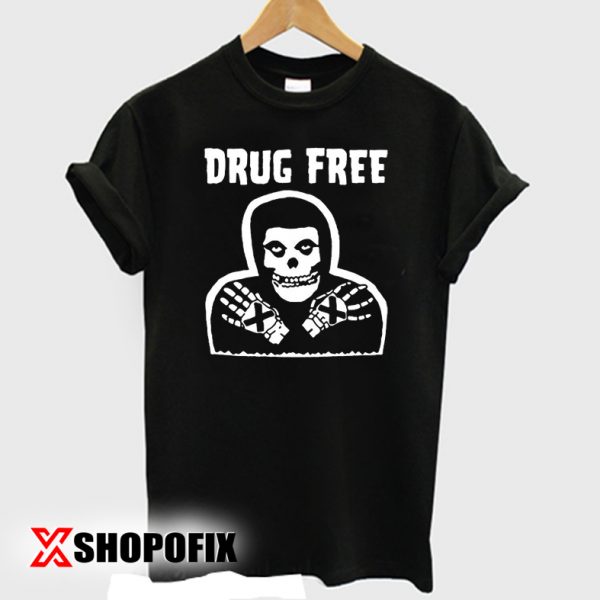 Drug Free Hardcore Punk Youth Crew Nyhc T-shirt