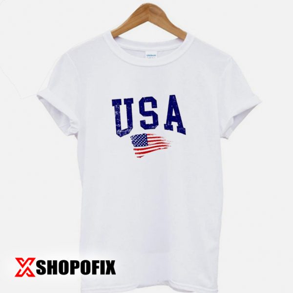American Flag Tshirt