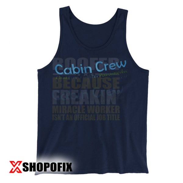 Cabin Crew Job tanktop