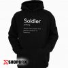 Soldier Funny Explanation hoodie