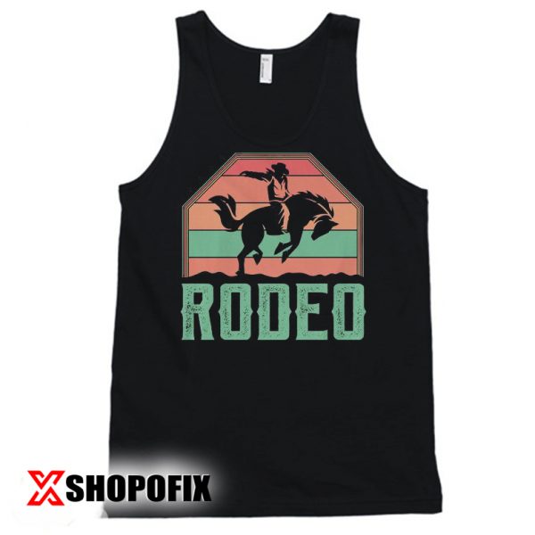 Western Horse Riding Rodeo Tanktop