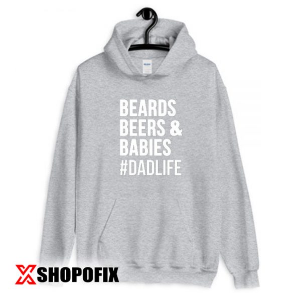 beards beers and barbells hoodie