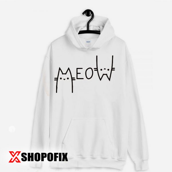 meow the cat pet dance song hoodie