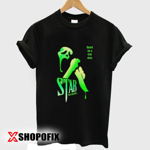 stab from scream tshirt